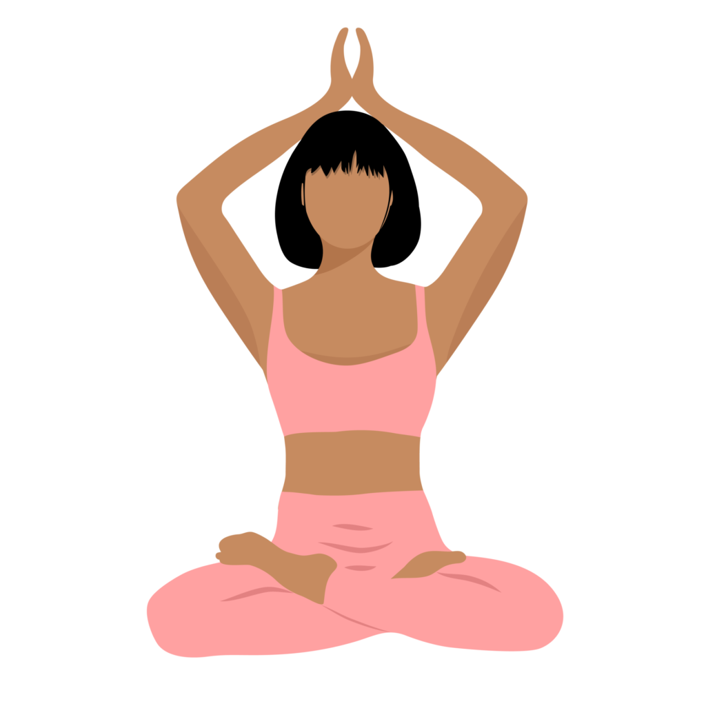 woman yoga icon favicon